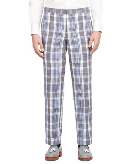 Brooks Brothers Madras Belt Loop Trousers