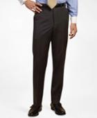 Brooks Brothers Men's Plain-front Suiting Essential Stripe Trousers