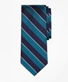 Brooks Brothers Sidewheeler Rep Stripe Tie