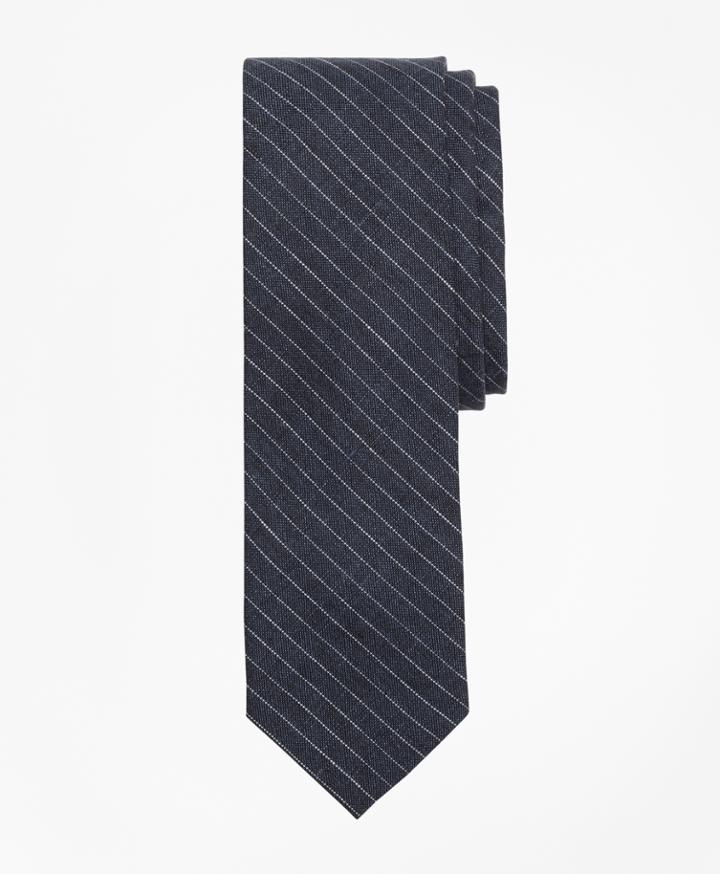 Brooks Brothers Men's Pinstripe Linen Tie