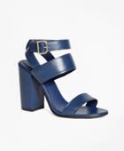 Brooks Brothers Women's Tall Ankle-strap Sandals