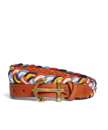 Brooks Brothers Kiel James Patrick Braided Anchor Belt