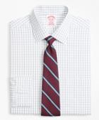 Brooks Brothers Madison Classic-fit Dress Shirt, Non-iron Overcheck Windowpane