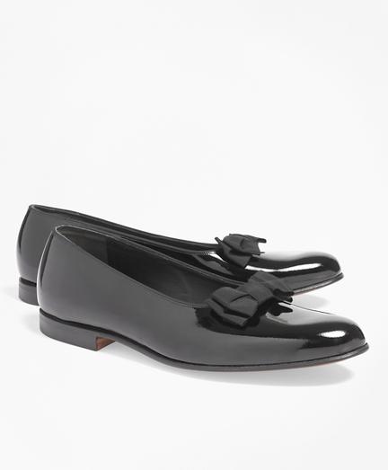 Brooks Brothers Formal Pumps With Grosgrain Ribbon Bow