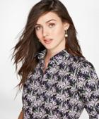 Brooks Brothers Wildflower-print Cotton Sateen Fitted Shirt