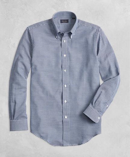 Brooks Brothers Golden Fleece Regent Fit Gingham Sport Shirt