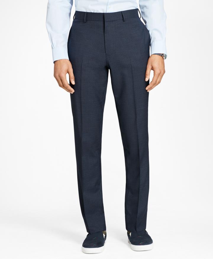 Brooks Brothers Men's Parquet Wool Trousers