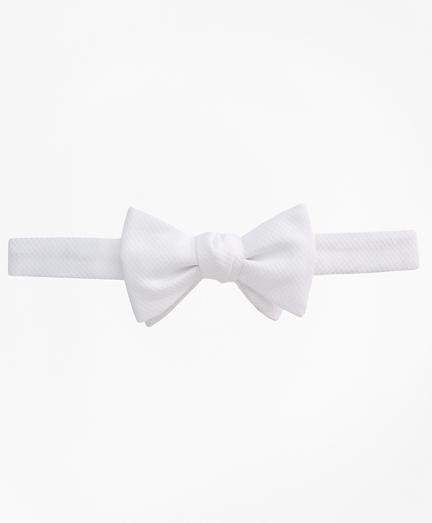 Brooks Brothers Pique Pre-tied Bow Tie