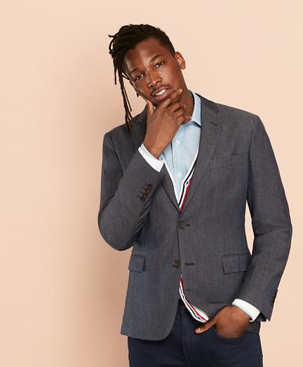 Brooks Brothers Linen-blend Twill Sport Coat