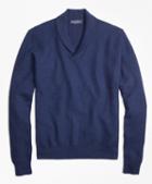 Brooks Brothers Cotton And Silk Shawl-collar Beach Sweater