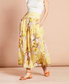 Brooks Brothers Floral-print Cotton Maxi Skirt