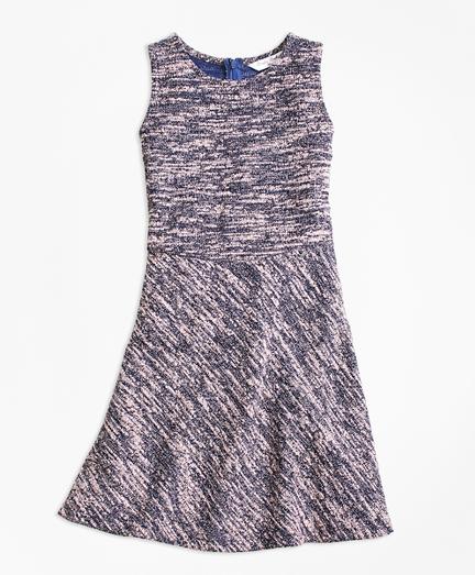 Brooks Brothers Cotton Stretch Boucle Dress