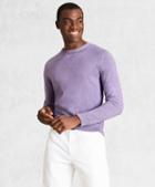 Brooks Brothers Golden Fleece 3-d Knit Cashmere Silk Crewneck Sweater