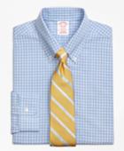 Brooks Brothers Men's Non-iron Regular Fit Twin Gingham Dress Shirt