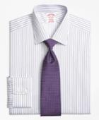 Brooks Brothers Men's Regular Fit Classic-fit Dress Shirt, Non-iron Twin Stripe