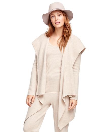 Brooks Brothers Cashmere Hooded Cardigan