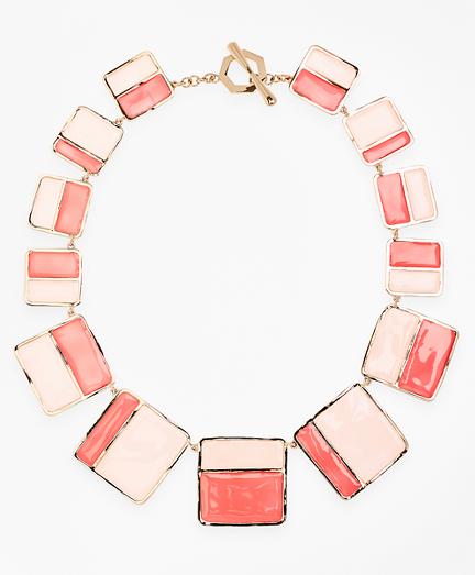Brooks Brothers Plique-a-jour Enamel Necklace