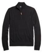 Brooks Brothers Men's Saxxon Wool Half-zip Sweater