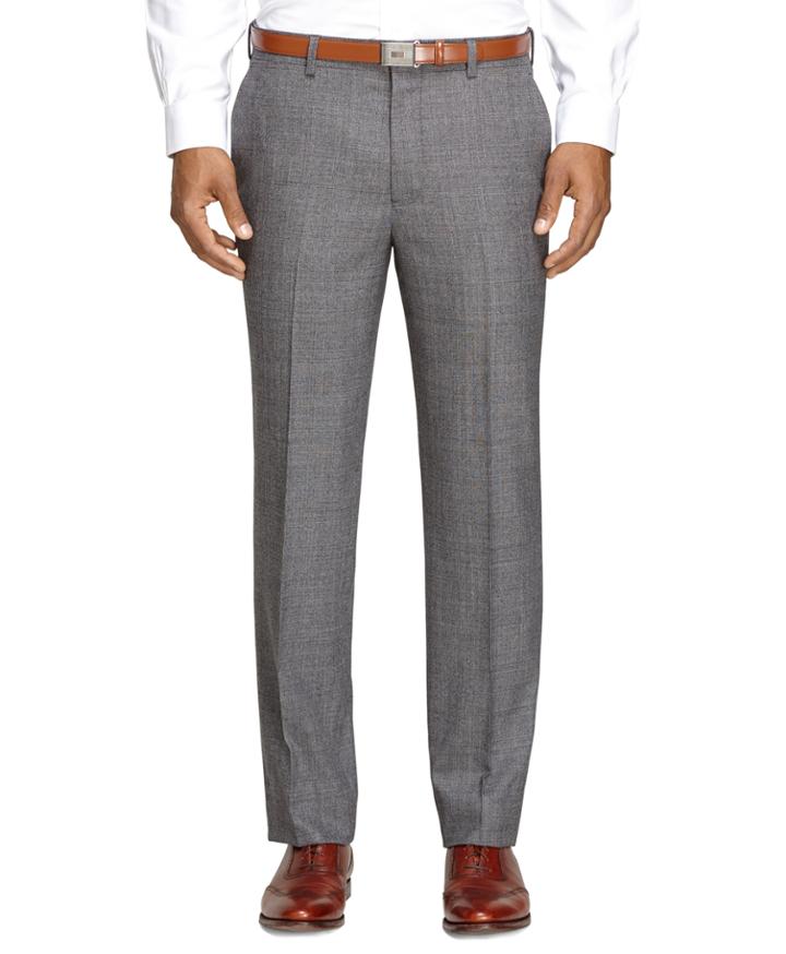 Brooks Brothers Men's Fitzgerald Fit Plaid Trousers