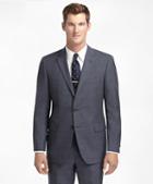 Brooks Brothers Fitzgerald Fit Navy Houndstooth 1818 Suit