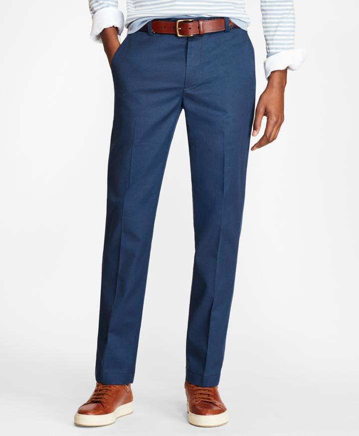 Brooks Brothers Men's Milano Fit Multi-check Stretch Advantage Chinos