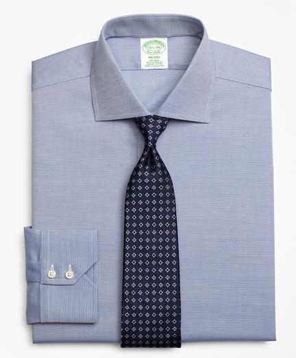 Brooks Brothers Milano Slim-fit Dress Shirt, Non-iron Textured Circles