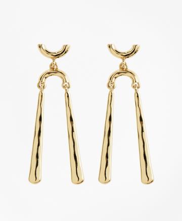 Brooks Brothers Women's Gold Drop Earrings