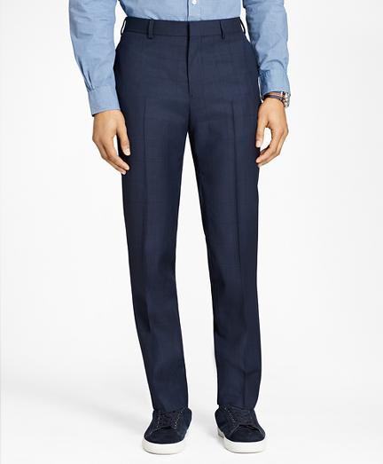 Brooks Brothers Windowpane Wool Trousers