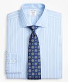 Brooks Brothers Regent Fitted Dress Shirt, Non-iron Alternating Ground Stripe