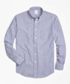 Brooks Brothers Regent Fit Stripe Seersucker Sport Shirt