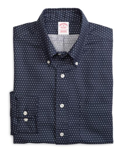 Brooks Brothers Regular Fit Dot Sport Shirt