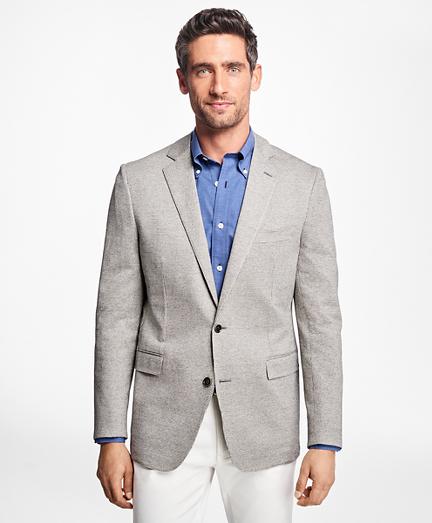 Brooks Brothers Regent Fit Grey Tic Sport Coat