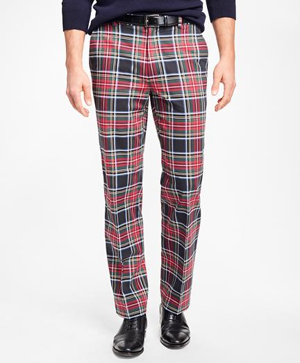 Brooks Brothers Clark Fit Stewart Tartan Chinos