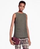 Brooks Brothers Women's Sleeveless Wool-blend Tunic