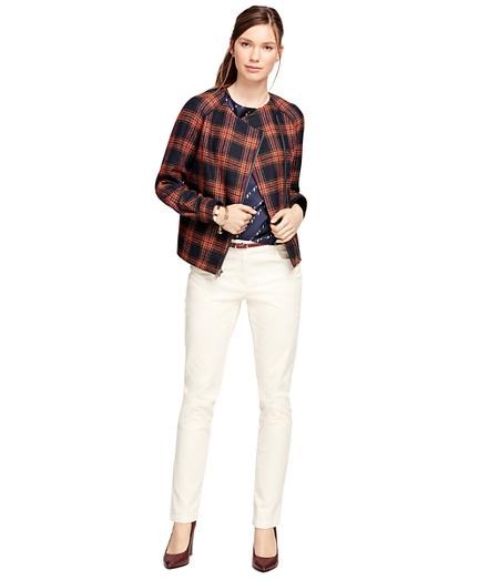 Brooks Brothers Wool Moto Jacket
