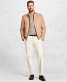 Brooks Brothers Men's Golden Fleece Wool And Camel Hair Bomber