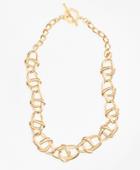 Brooks Brothers Women's Gold-plated Nautical Link Necklace