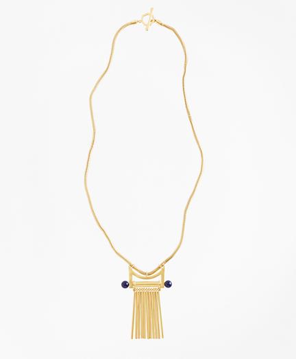 Brooks Brothers Gold-plated Pendant Necklace