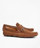 Brooks Brothers Men's Suede Driving Moccasins