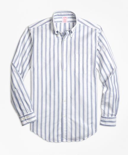 Brooks Brothers Madison Fit Oxford Bb#1 Stripe Sport Shirt