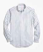 Brooks Brothers Madison Fit Oxford Bb#1 Stripe Sport Shirt