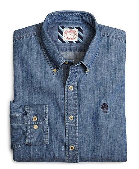 Brooks Brothers Denim Sport Shirt
