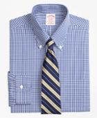 Brooks Brothers Stretch Regular Fit Classic-fit Dress Shirt, Non-iron Gingham