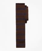 Brooks Brothers Men's Knit Silk Slim Tie