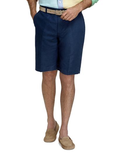 Brooks Brothers 11 Linen And Cotton Bermuda Shorts