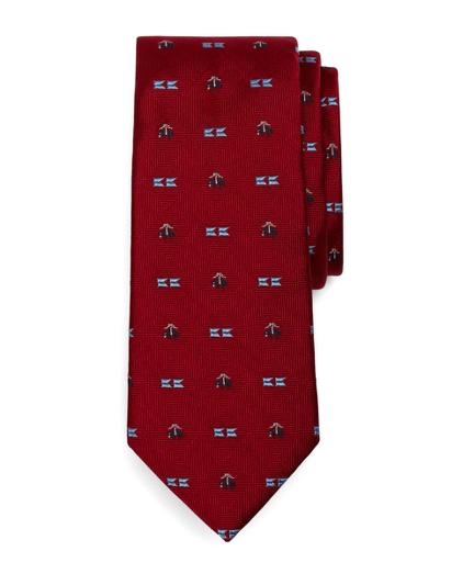 Brooks Brothers Golden Fleece Flag Tie