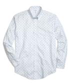 Brooks Brothers Non-iron Regent Fit Hibiscus Stripe Sport Shirt