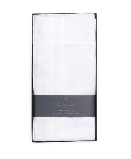 Brooks Brothers Pure Cotton Handkerchiefs - 13pk