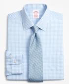 Brooks Brothers Men's Relaxed Fit Relaxed-fit Dress Shirt, Non-iron Check