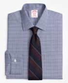 Brooks Brothers Men's Stretch Regular Fit Classic-fit Dress Shirt, Non-iron Glen Plaid